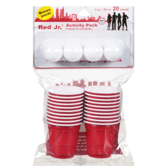 MINI PONG SET! So cute! Miniature pong cups and balls • NWT - Picture 7 of 7